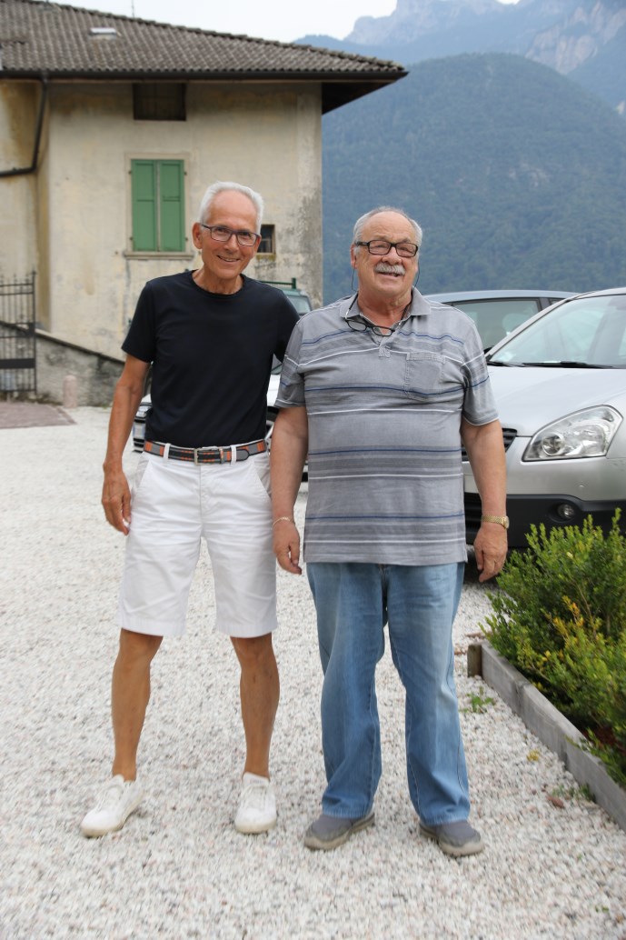 Il Vice Sindaco Luca Bettega e il direttore di "Valsugana Sport"