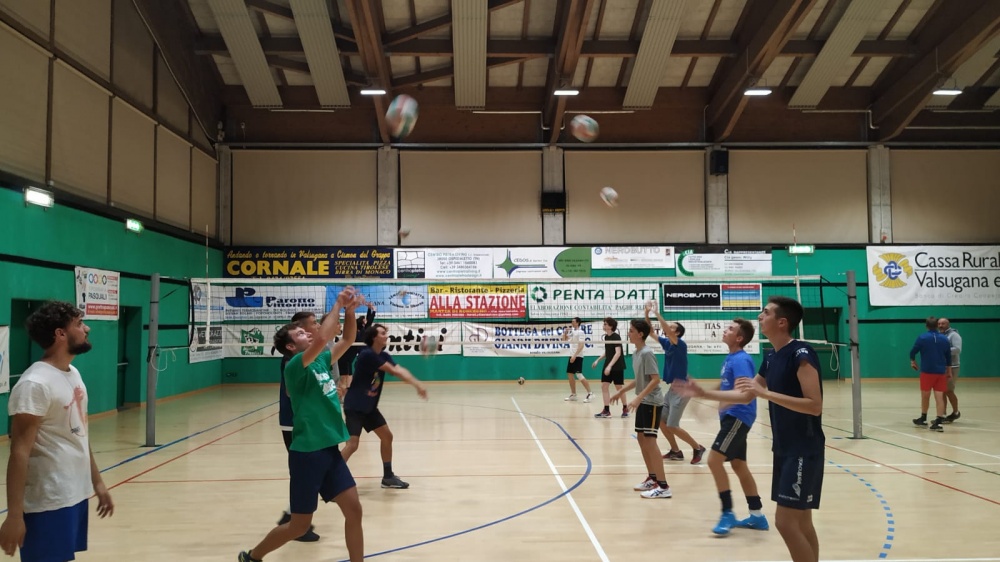 Allenamento della 1^ Divisione maschile